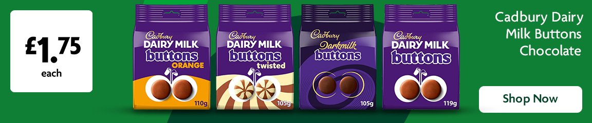 Cadbury promotional banner