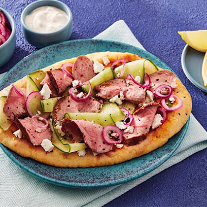 Moroccan Style Lamb Flatbread