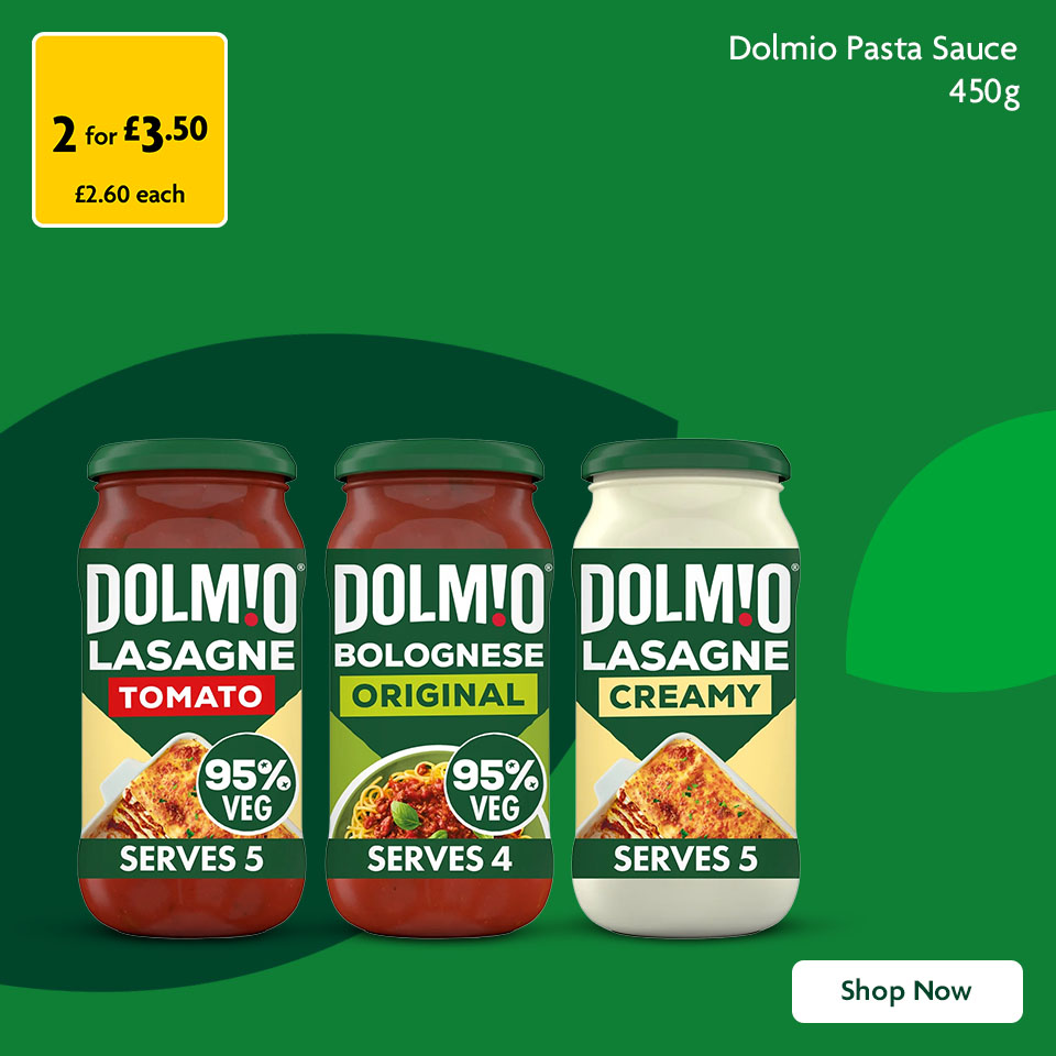 Dolmio Promotional Banner