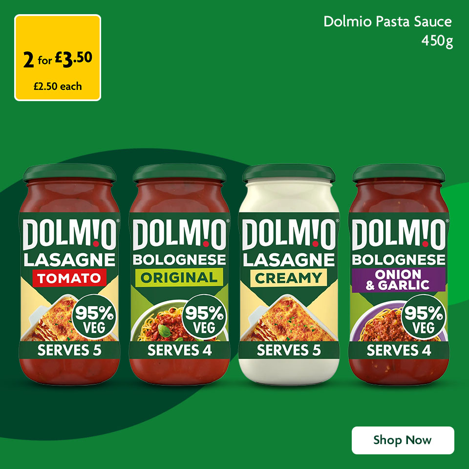 Dolmio Promotional Banner