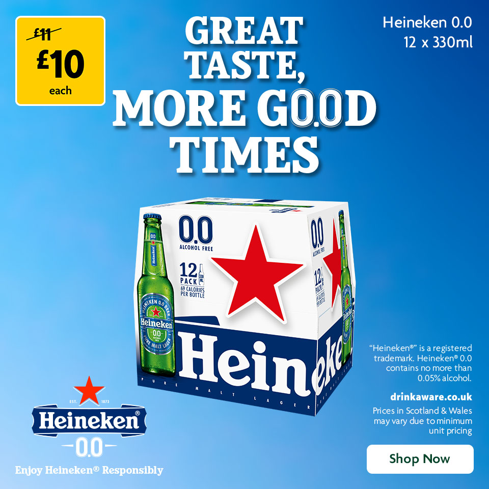 Heineken promotional banner