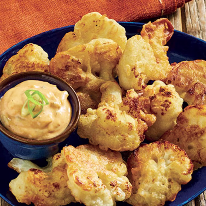 Parmesan Cauliflower Fritters