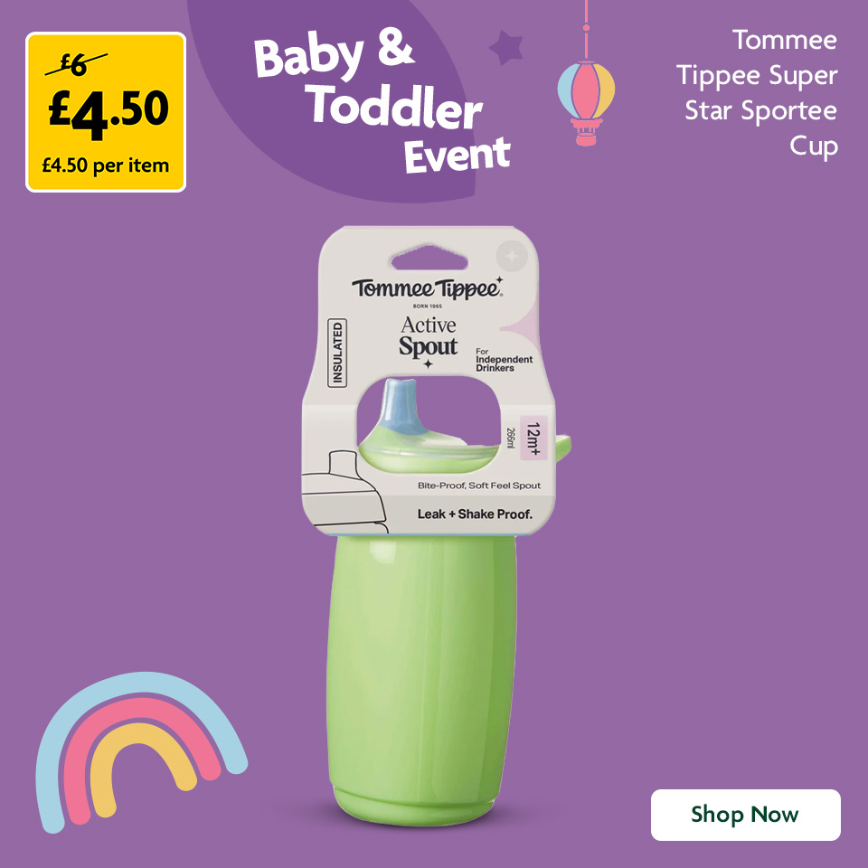 Tommee Tippee Promotional Banner