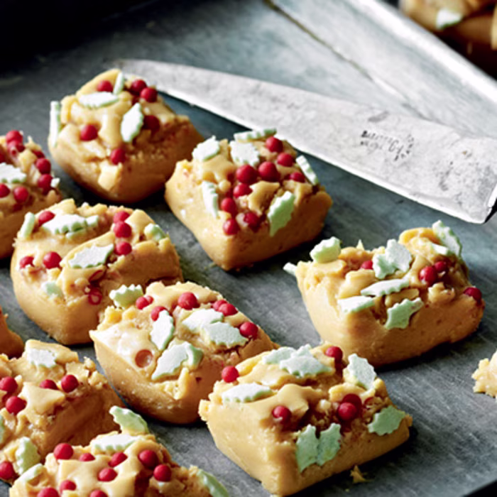 No-Cook Festive Fudge
