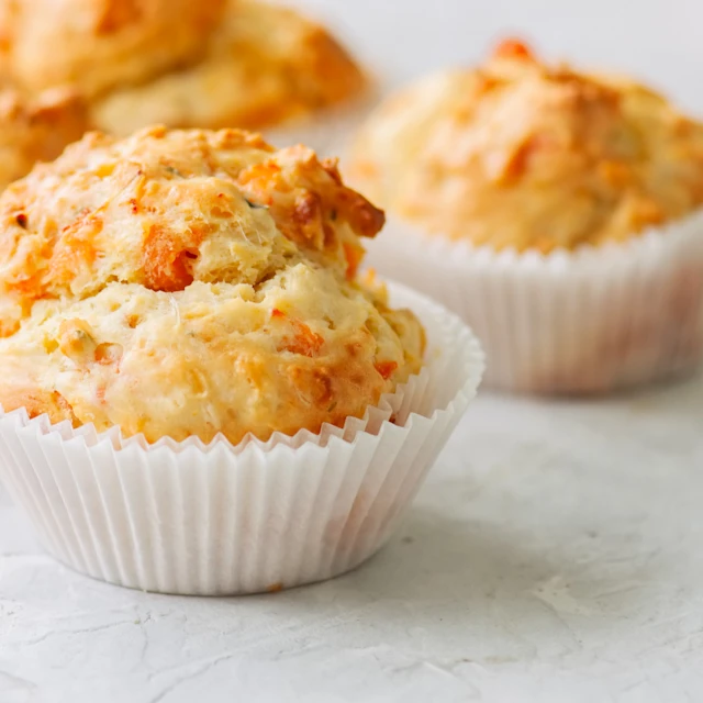 High Protein Cheese Muffins