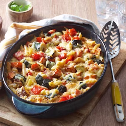 Mediterranean Vegetable Macaroni Cheese