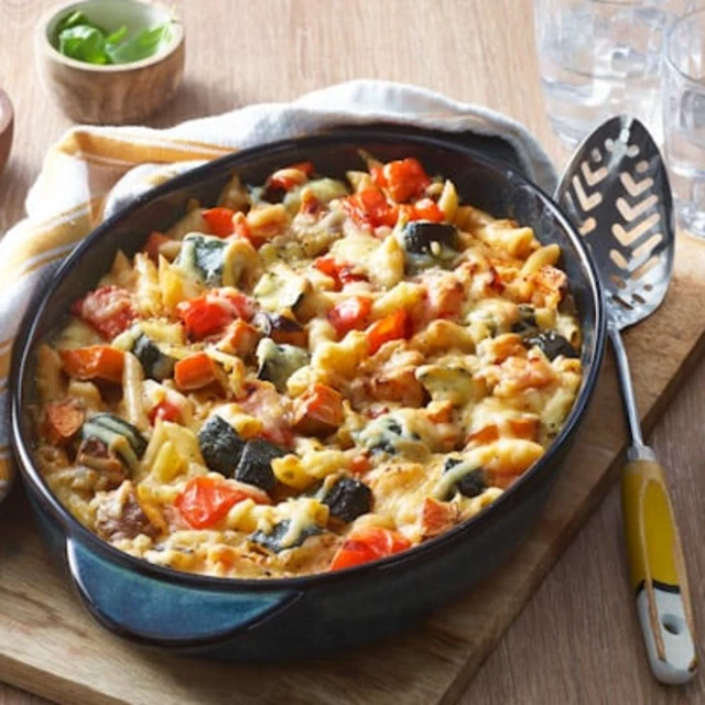 Mediterranean Vegetable Macaroni Cheese