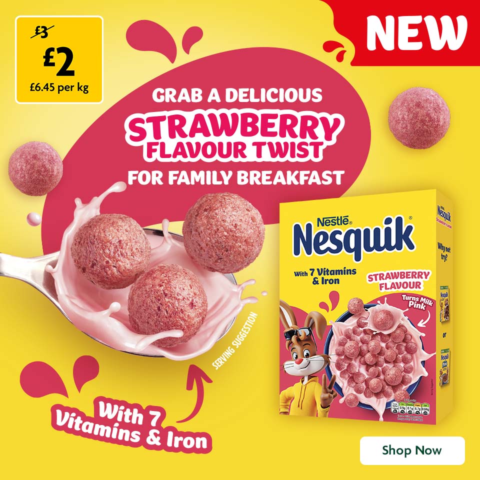 Nesquik-promotional banner
