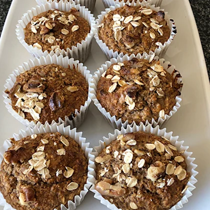Banana and Oat Muffins