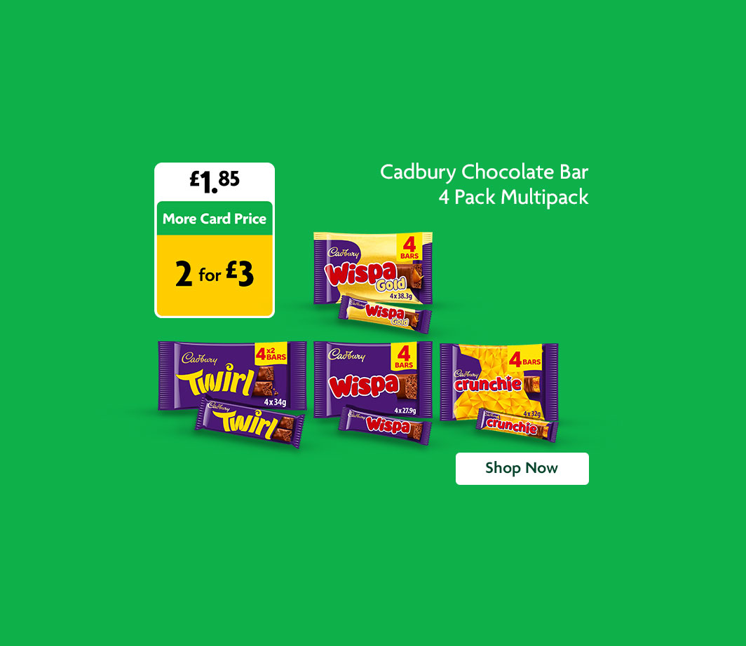 Cadbury promotional banner