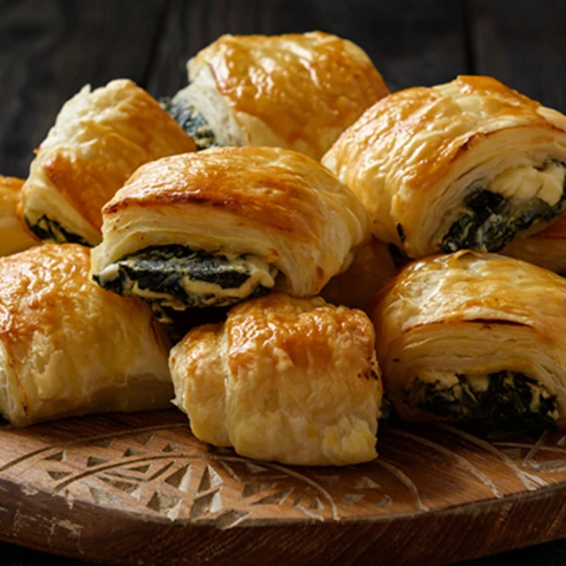 Spinach and Feta Rolls