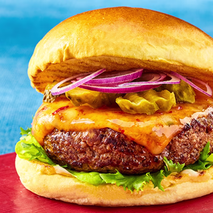 Chilli Cheddar Steak Burger