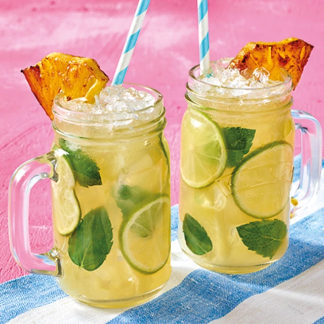 Pineapple and Ginger Mojito