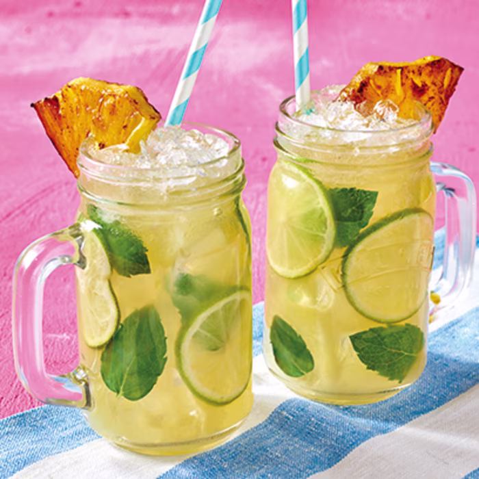 Pineapple and Ginger Mojito