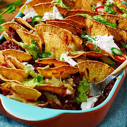 Nacho Chilli Bake