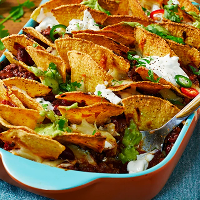 Nacho Chilli Bake