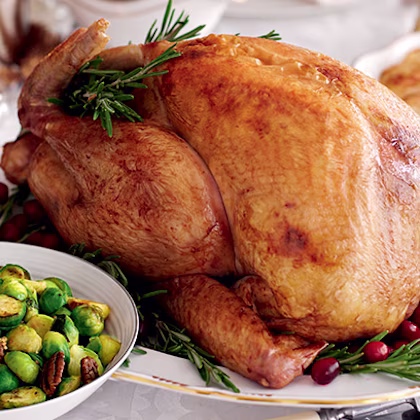 Golden Glazed Turkey with Madeira Gravy