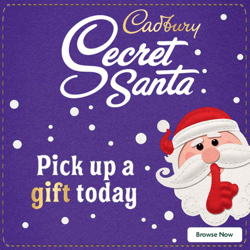 Cadbury Christmas Promotional Banner