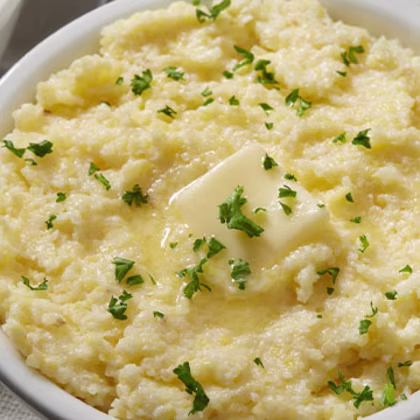 Roast Garlic & Olive Oil Mash