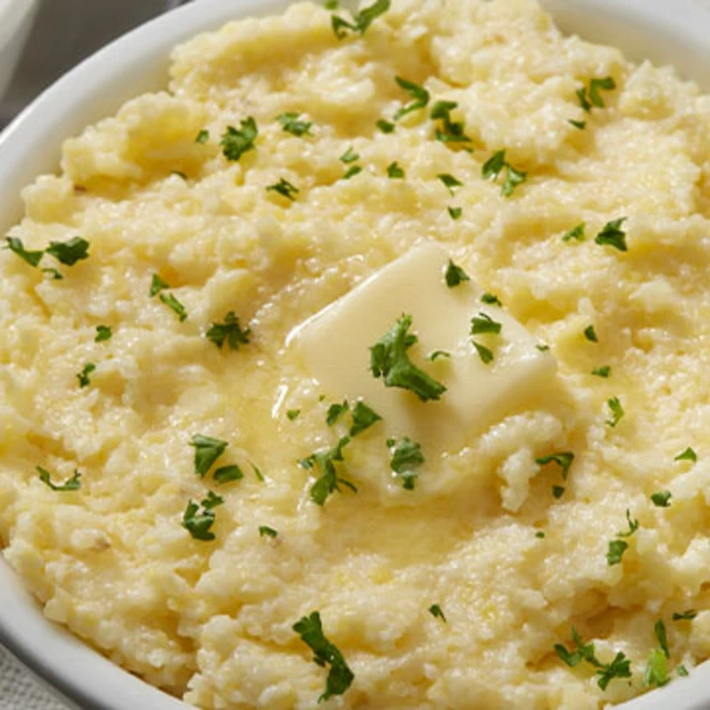 Roast Garlic & Olive Oil Mash