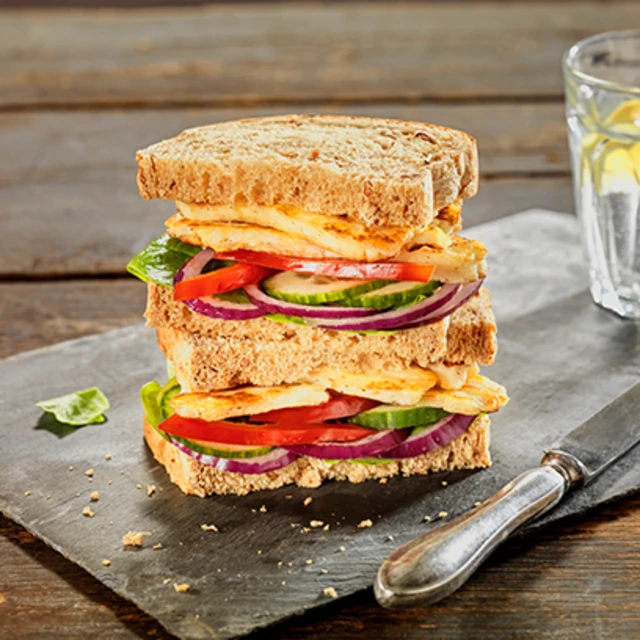 Grilled Halloumi Sandwich with Granary®