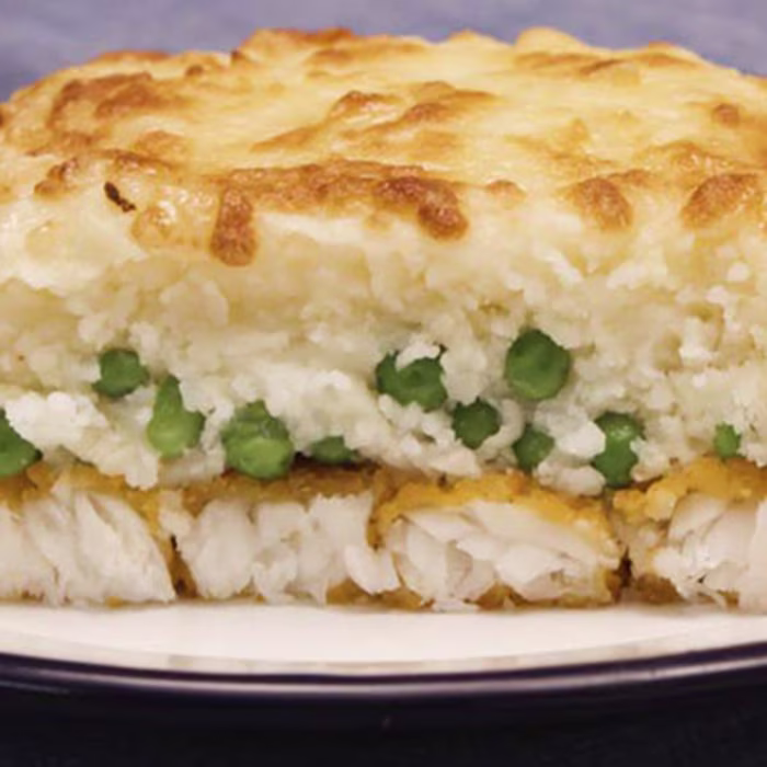 Crispy Fish Finger Pie
