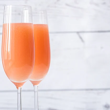 Pink Champagne Mocktail