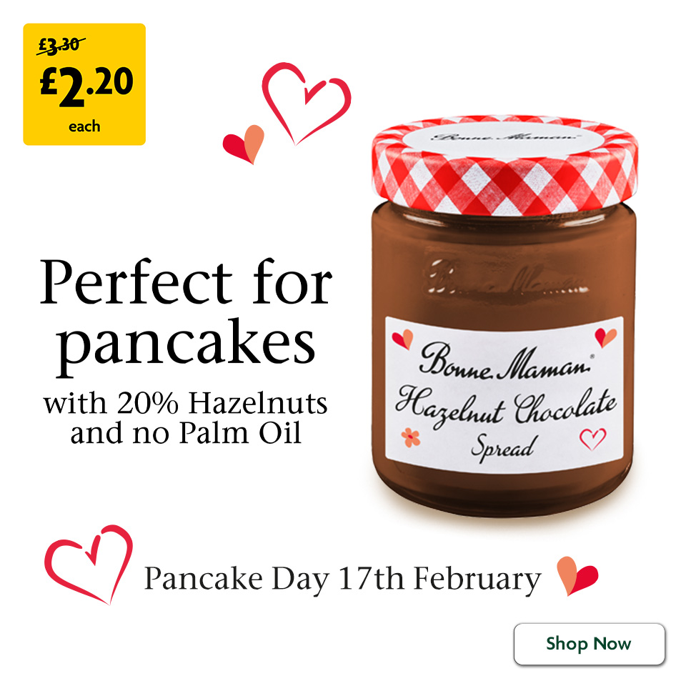 Bonne Maman Promotional banner 