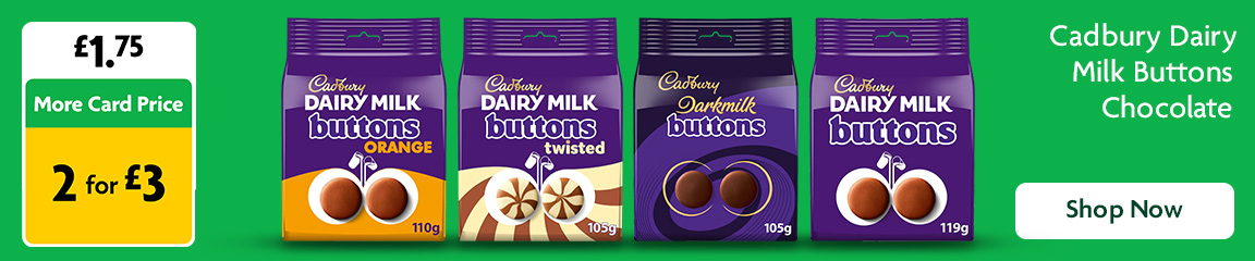 Cadbury promotional banner