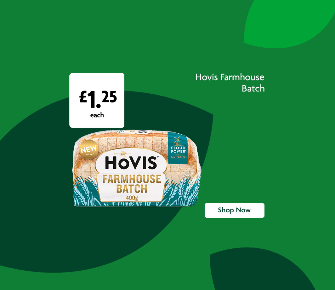 Hovis Promotional Banner