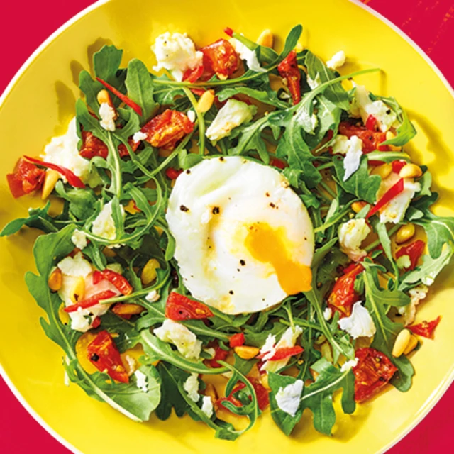 Rocket and Poached Egg Salad