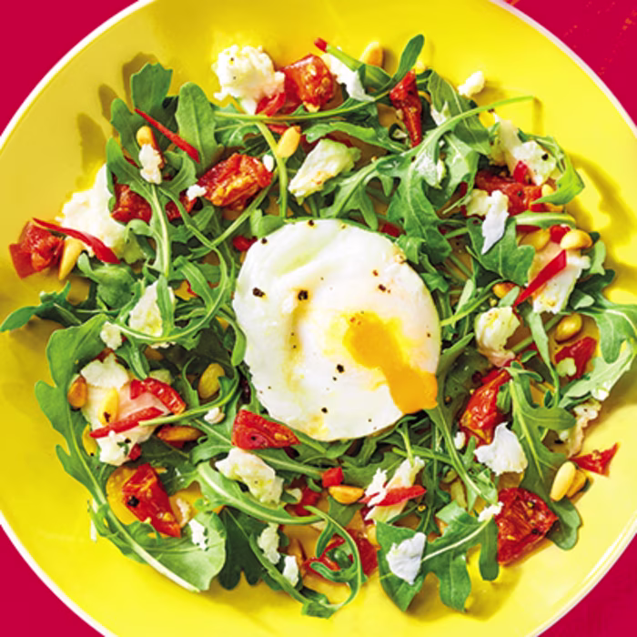 Rocket and Poached Egg Salad