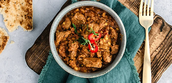 lamb dhansak curry