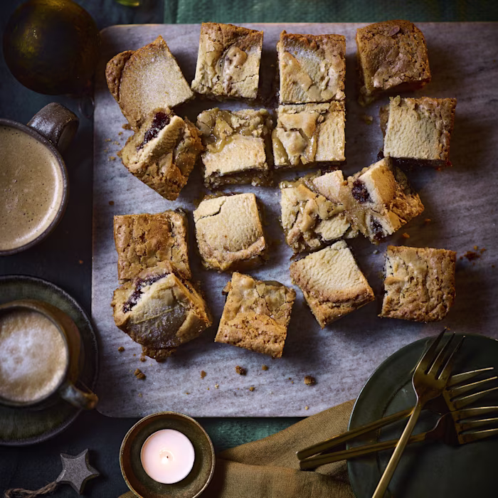 Mince Pie Blondies