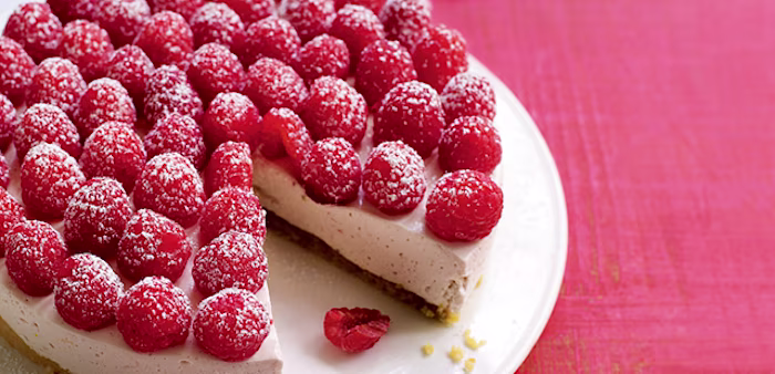 raspberry cheesecake