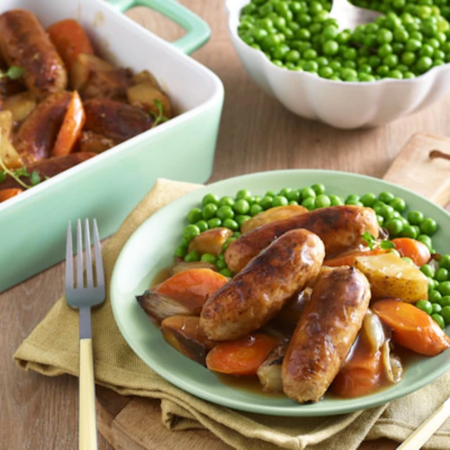 Sausage & Vegetable Bake