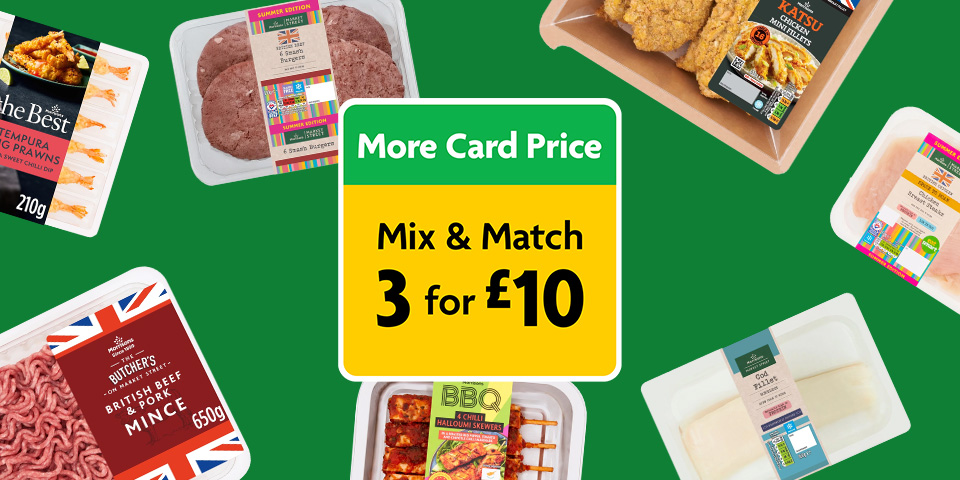 Any 3 For £10