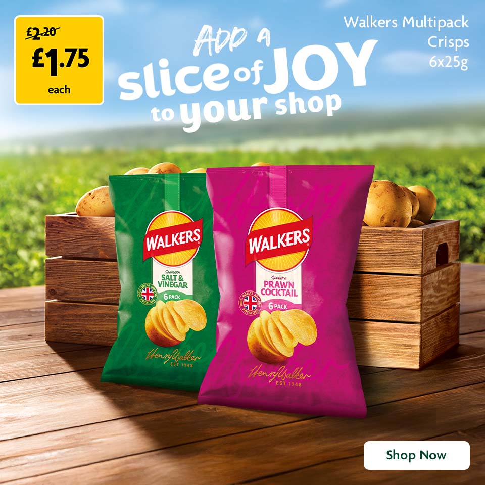 Walkers promotional banner