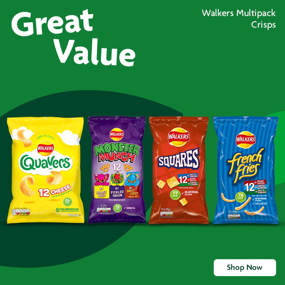 Walkers promotional banner