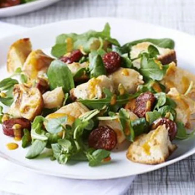 Smoked Haddock & Chorizo Salad