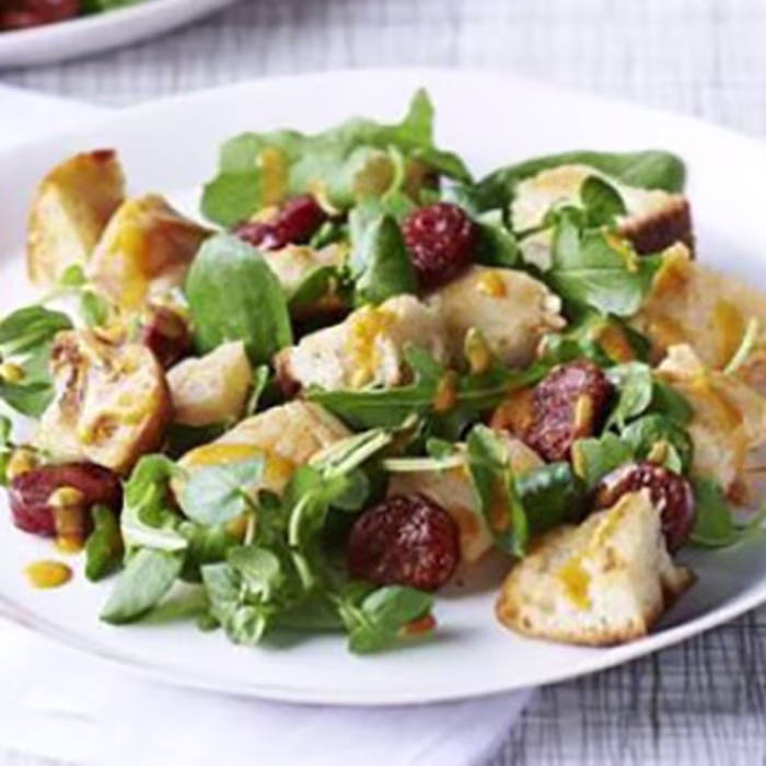 Smoked Haddock & Chorizo Salad