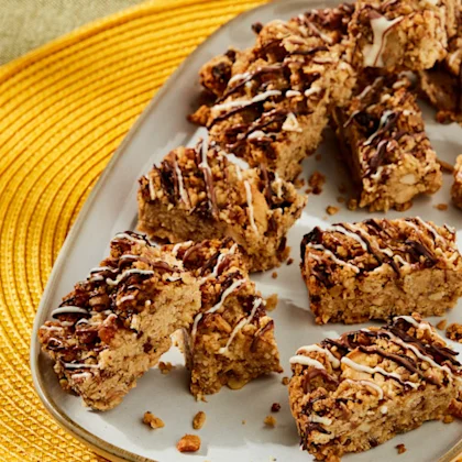 Chocolate, Fruit and Nut Morning Bars