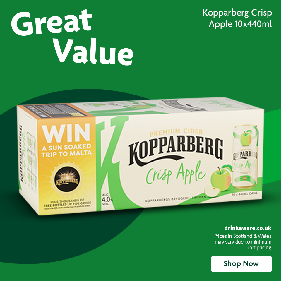 Kopperberg promotional banner