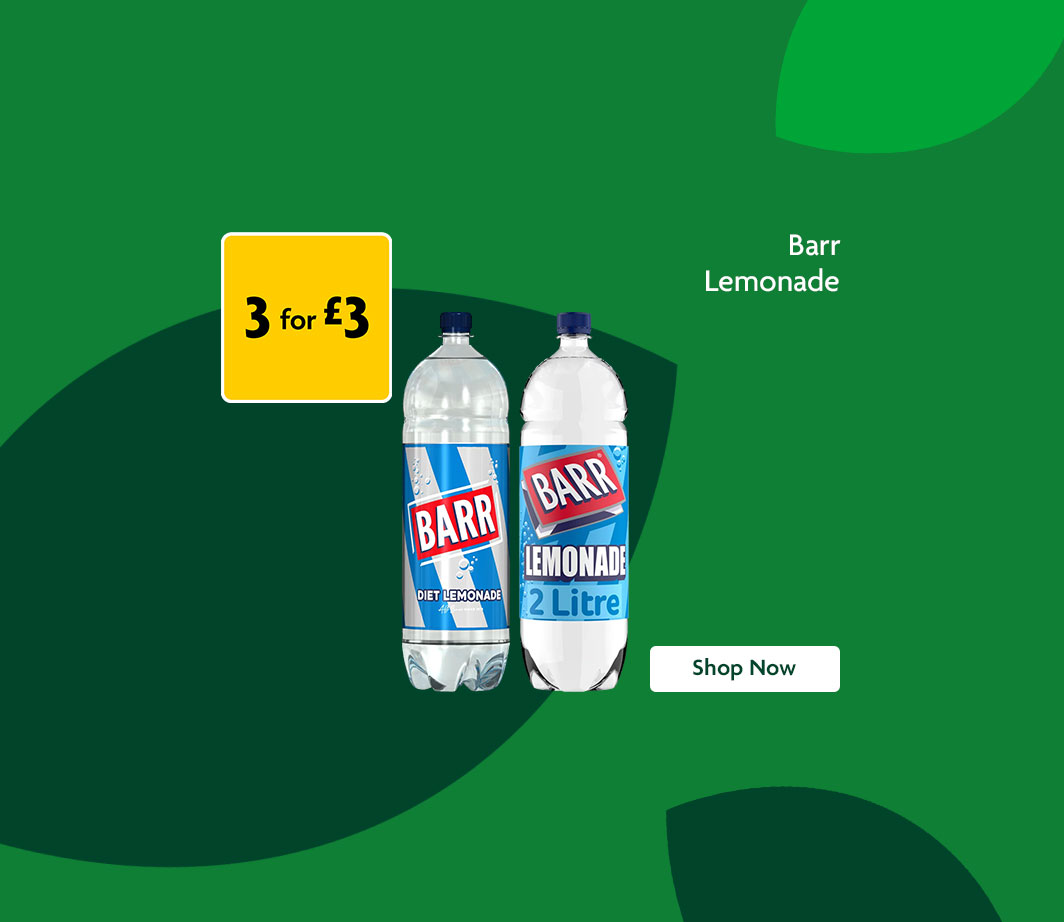 Barr Lemonade Promotional Banner