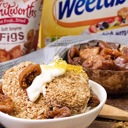 Weetabix with Juicy Figs and Honey
