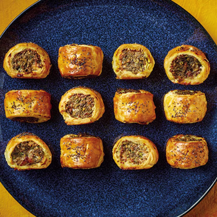 Haggis and Mustard Bites
