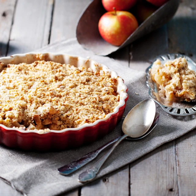 Super Crunchy Apple Crumble