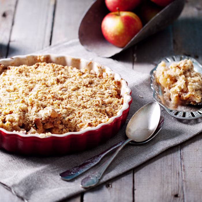 Super Crunchy Apple Crumble