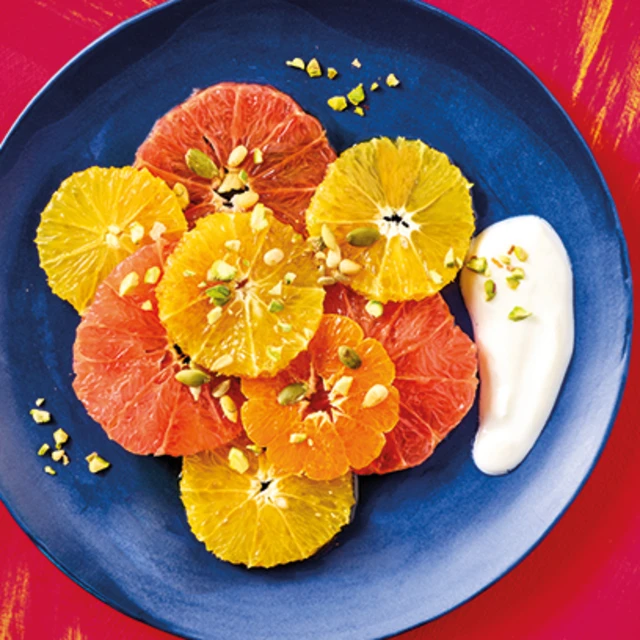 Citrus Salad with Seed and Nut Crunch