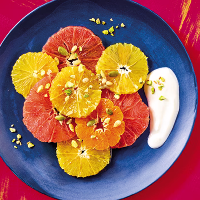 Citrus Salad with Seed and Nut Crunch